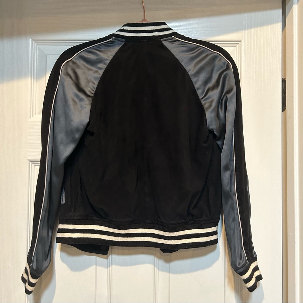 ⬇️AllSaints Women’s Epton Suede Bomber 🌺 - Picture 16 of 16